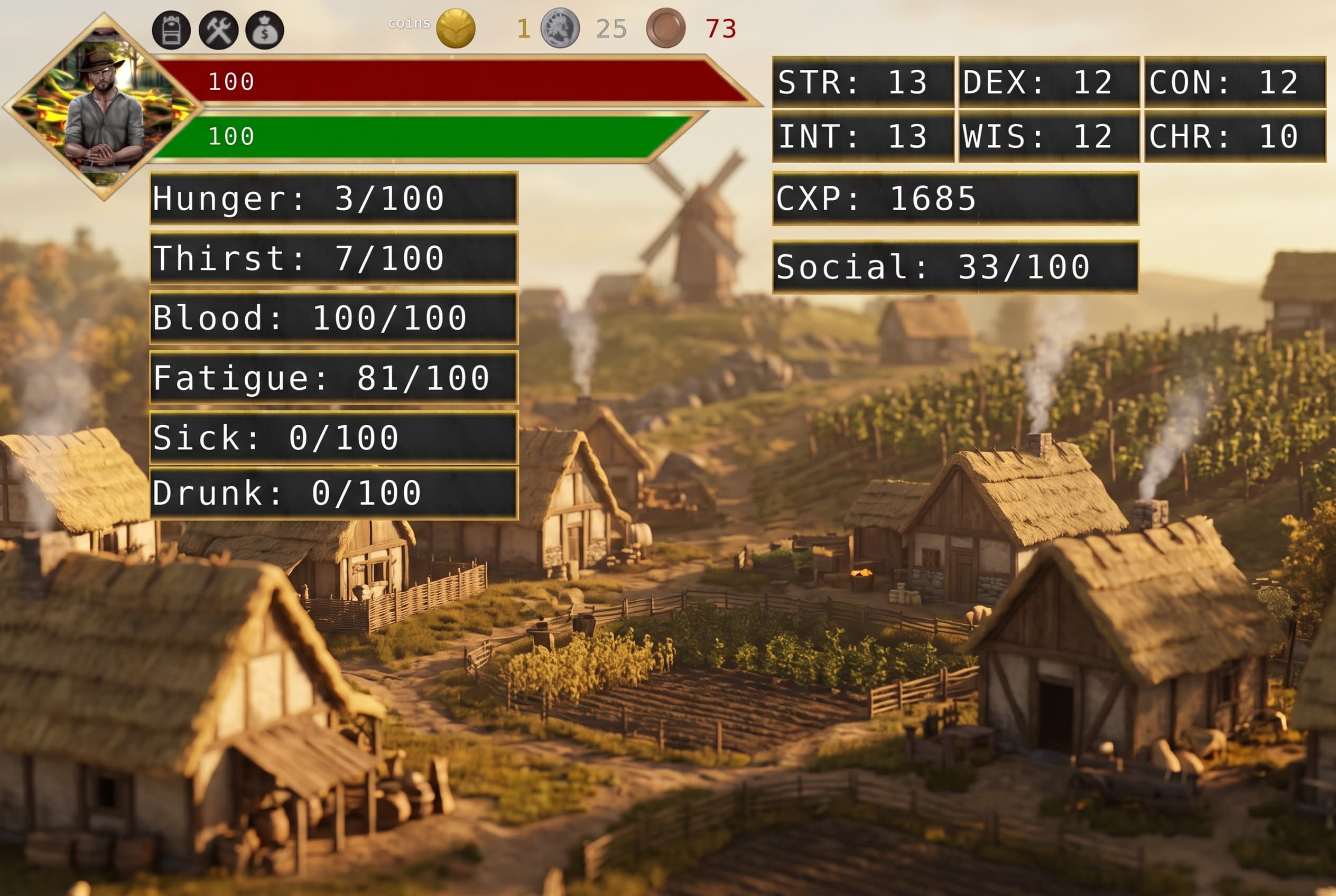 HUD & Meter