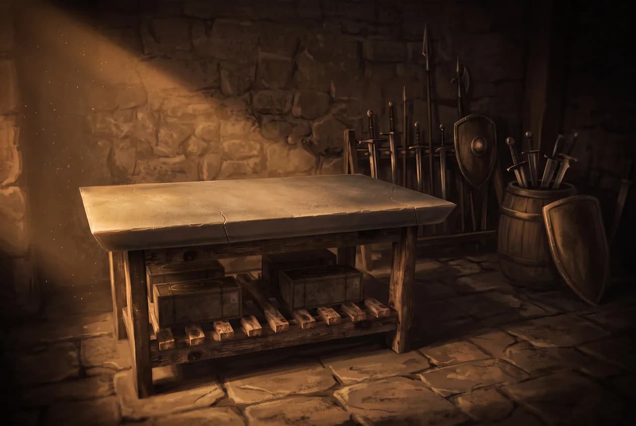 Weapon Crafting Table